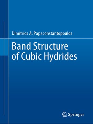 cover image of Band Structure of Cubic Hydrides